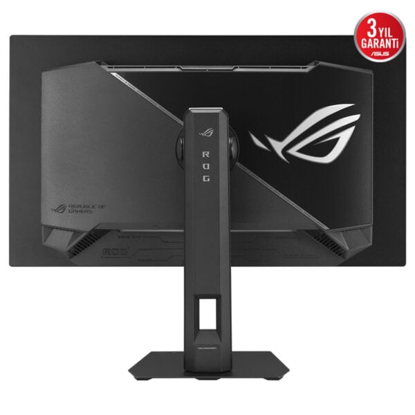 ASUS ROG Swift OLED 27 inç oyun monitörü, yüksek çözünürlük ve hızlı tepki süresi ile üstün oyun deneyimi sağlar.
