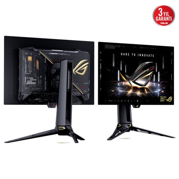 Asus Rog Swift Oled Pg27aqwp G Edition 20 Yil 26 5 Inc 720 Hd 540hz 2k Qhd Dual Mode 0 02ms Adaptive Sync Tandem Woled Pivot Gaming Monitor Fc10