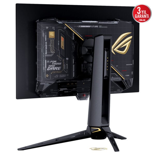 Asus Rog Swift Oled Pg27aqwp G Edition 20 Yil 26 5 Inc 720 Hd 540hz 2k Qhd Dual Mode 0 02ms Adaptive Sync Tandem Woled Pivot Gaming Monitor Fc7