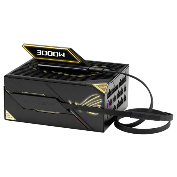 Asus Rog Thor 3000w Titanium Iii Edition 20 Argb Pcie 5 1 Full Moduler Atx 3 1 Guc Kaynagi C7
