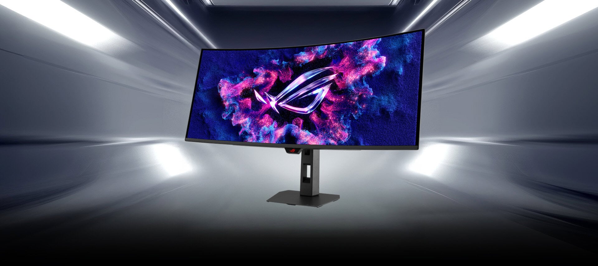 ROG Swift OLED yüksek çözünürlüklü oyun monitörü, modern tasarım ve gelişmiş ekran teknolojisi ile oyun deneyimini artırır.