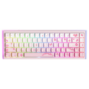 Dareu Cool68 Cherry Blossom Ice Blade Manyetik Switch 8k Hz Hall Effect Hotswap Rgb Ingilizce Gaming Klavye 1