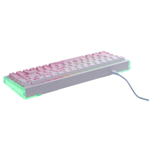 Dareu Cool68 Cherry Blossom Ice Blade Manyetik Switch 8k Hz Hall Effect Hotswap Rgb Ingilizce Gaming Klavye 4