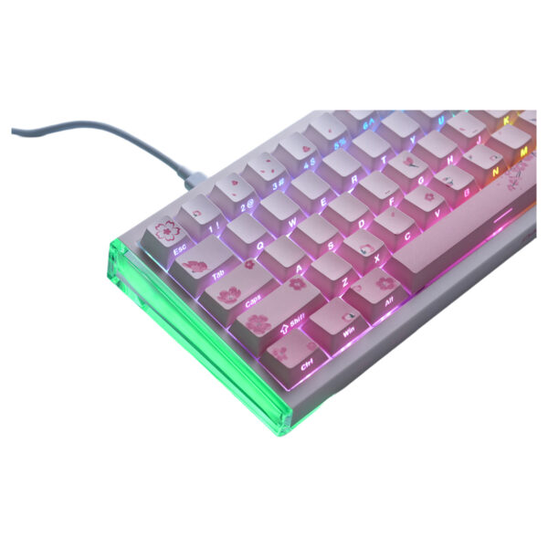 Dareu Cool68 Cherry Blossom Ice Blade Manyetik Switch 8k Hz Hall Effect Hotswap Rgb Ingilizce Gaming Klavye 5