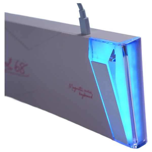 Dareu Cool68 Cherry Blossom Ice Blade Manyetik Switch 8k Hz Hall Effect Hotswap Rgb Ingilizce Gaming Klavye 6