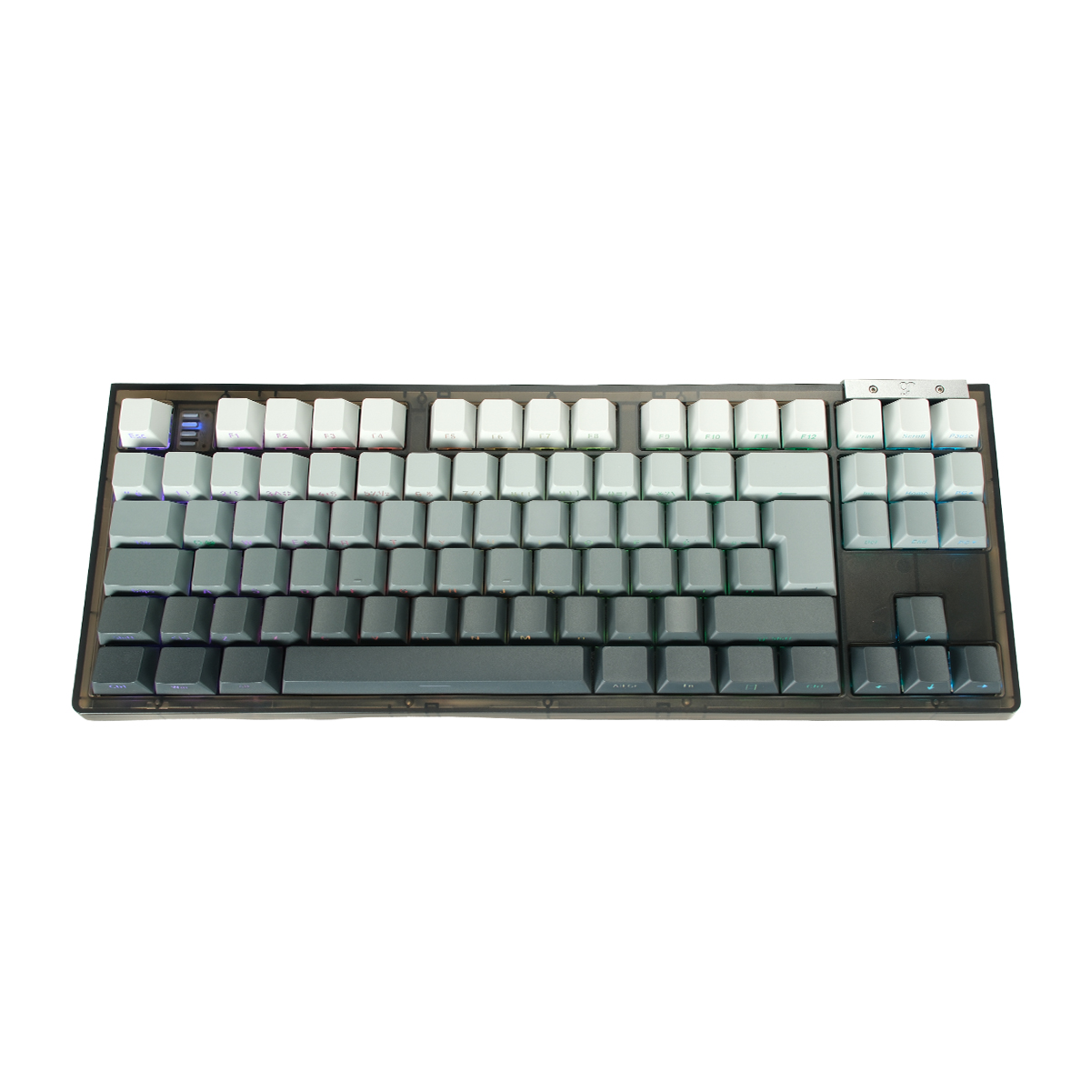 Gameraider Force87 Black Gray Gradient Jixian Red Switch Hotswap Rgb Kablosuz Turkce Mekanik Gaming Klavye 2 Yil Birebir Degisim Garantili 6