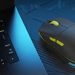 Oyun için tasarlanmış, yüksek hassasiyete sahip kablosuz oyun mouse'u ve klavye seti, profesyonel oyuncular ve oyun tutkunları için ideal.