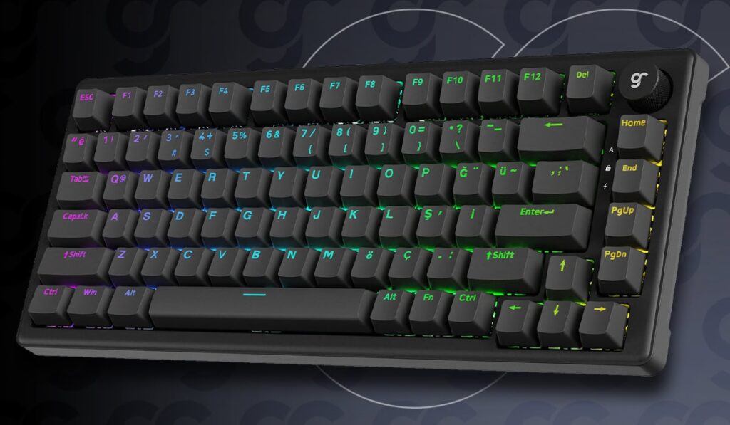 Gameraider K1 He Grey Kablolu Gaming Klavye H3