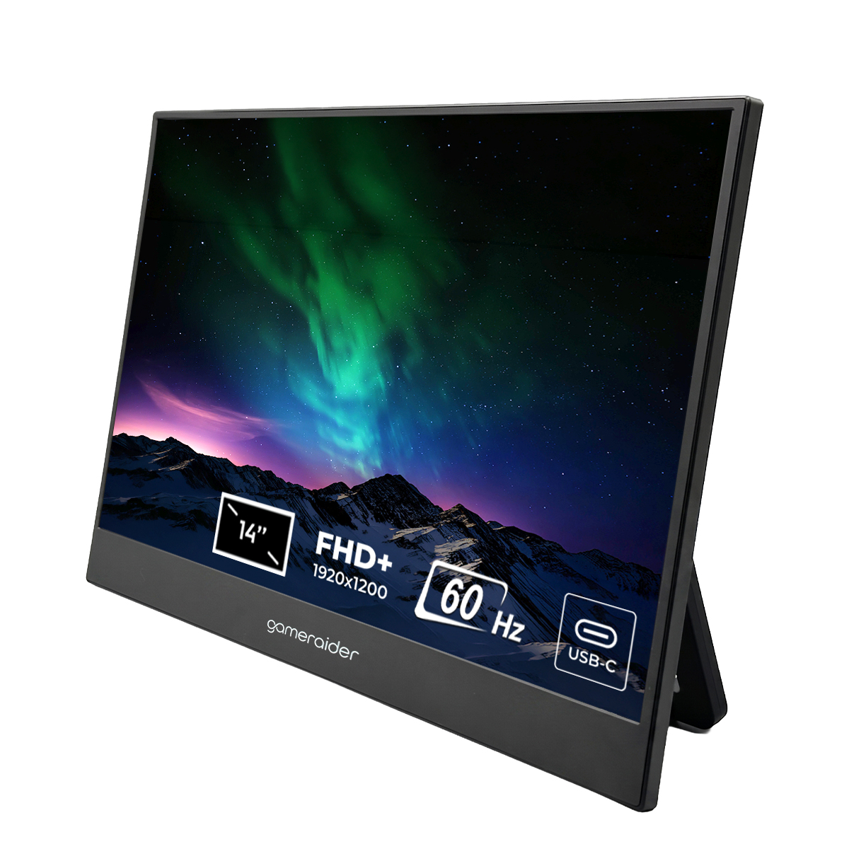 Gameraider P14 14 Inc 60hz Full Hd Ips Tasinabilir Monitor 2 Yil Birebir Degisim Garantili F1