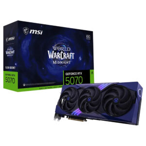 Msi Geforce Rtx 5070 12g World Of Warcraft Midnight Void Edition Oc 12gb Gddr7 192 Bit Dlss 4 Ekran Karti C1