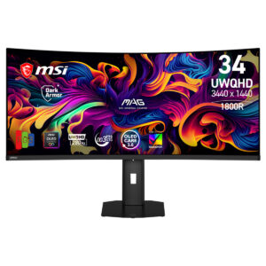 Msi Mag 341cqp Qd Oled X28 34 18 Inc 280hz 0 03ms Uwqhd Adaptive Sync Kavisli Gaming Monitor Fc1