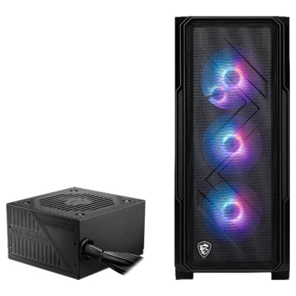 Yüksek performanslı oyun bilgisayarı ve güç kaynağı, RGB aydınlatmalı soğutmalı kasa ile güçlü ve dayanıklı donanım. Gaming ve yüksek grafik gerektiren oyunlar için ideal.