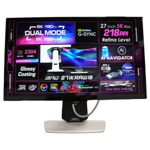Msi Mpg 271kraw18 27 Inc 5k 180hz 0 5ms 2k 330hz Dual Mode Rapid Ips Gaming Monitor F2
