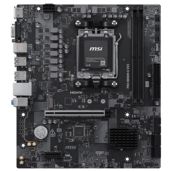 Msi Pro B850m E Evo 8200mhz Oc Ddr5 Soket Am5 M 2 Hdmi Vga Matx Anakart 2