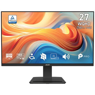Yüksek çözünürlüklü 2560x1440 ekranlı, 27 inç WQHD gaming monitör, hızlı tepki süresi ve gelişmiş renk doğruluğu ile oyun deneyimini artırır. Çoklu bağlantı seçenekleri ve ergonomik tasarımıyla profes.