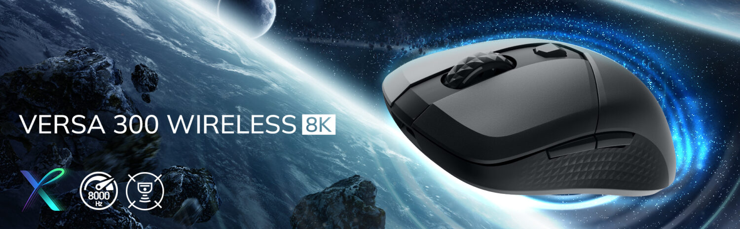 MSI VERSA 300 WIRELESS 8K Hz PixArt 3395 Sensör RGB Kablosuz Gaming Mouse h1