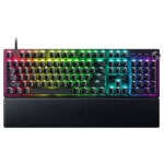 Razer Huntsman V3 Pro RGB mekanik gaming klavye, renkli aydınlatma ve gelişmiş anahtar teknolojisi ile yüksek performans sağlar.