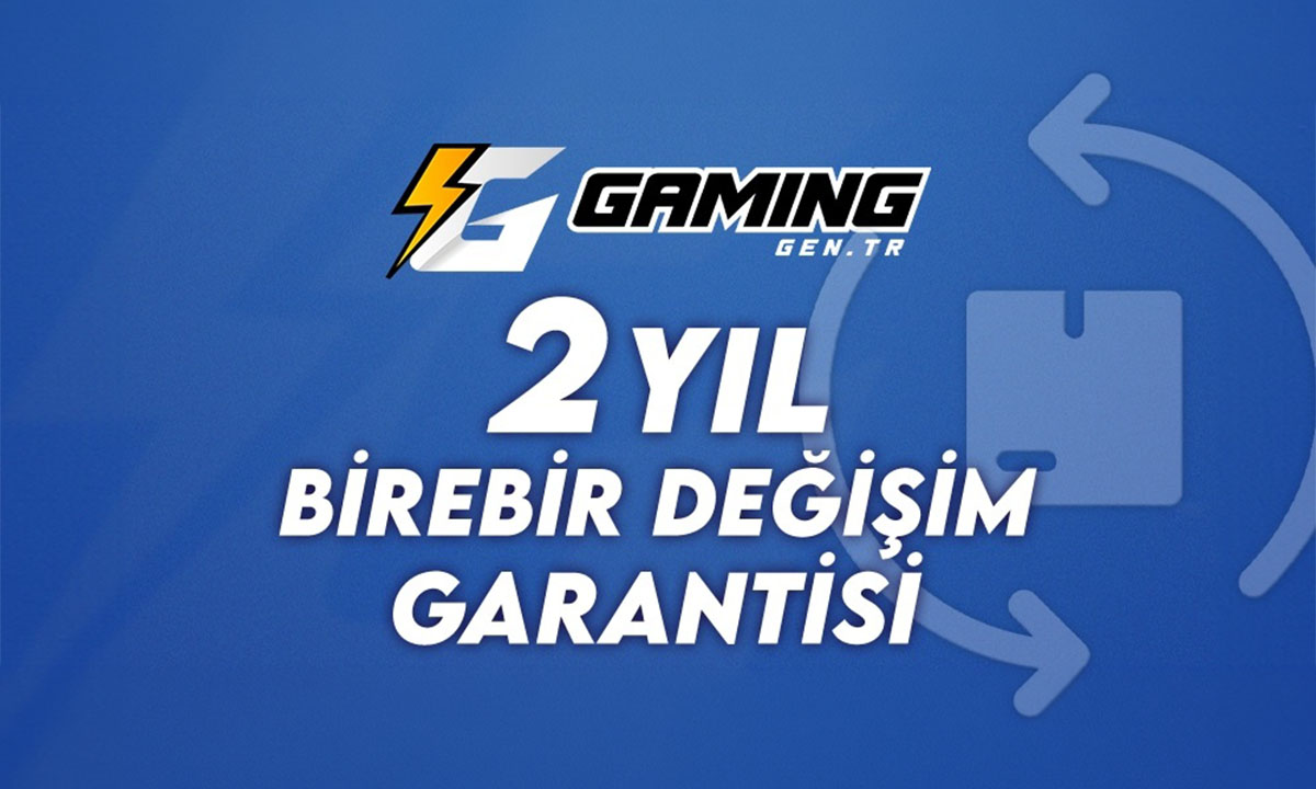 2 Yıl Birebir Değişim Garantisi
