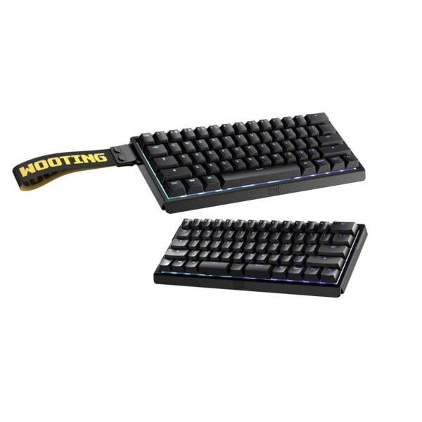 Wooting 60he V2 Lekker Tikken Medium Hall Effect Manyetik Switch Gaming Klavye (wk3c Ussp1 Tik Bk1) B5