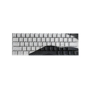 Wooting Manyetik Waves Ansi Black & White Edition Pbt 61 Adet Keycap Seti 1
