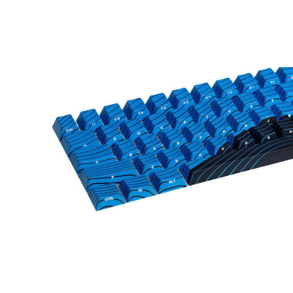 Wooting Manyetik Waves Ansi Ocean Blue Pbt 61 Adet Keycap Seti 3