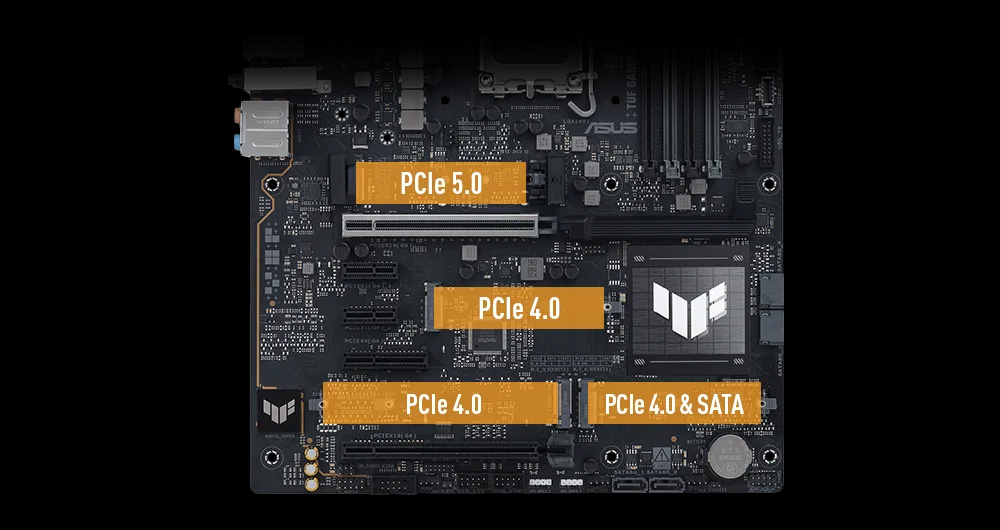 TUF Gaming Z890-Plus WiFi ASUS TUF Gaming Z890-Plus WiFi 9066MHz (OC) DDR5 Soket LGA1851 M.2 HDMI DP ATX Anakart h11