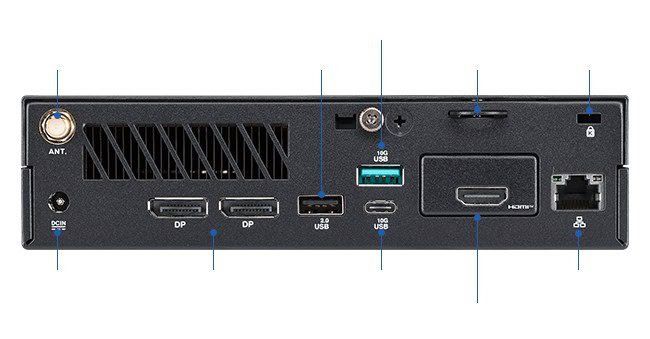 PB64-B50060MH ASUS PB64-B50060MH Intel Ultra 5-225 16GB DDR5 256GB SSD FreeDos Mini Bilgisayar h15