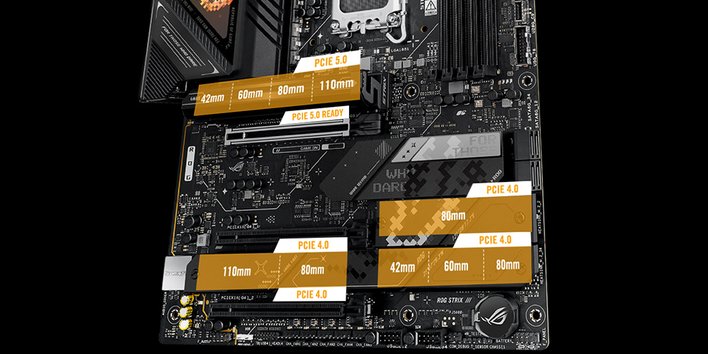 ASUS ROG STRIX Z890-H GAMING WIFI 9066MHz (OC) DDR5 Soket LGA1851 M.2 HDMI DP ATX Anakart h15