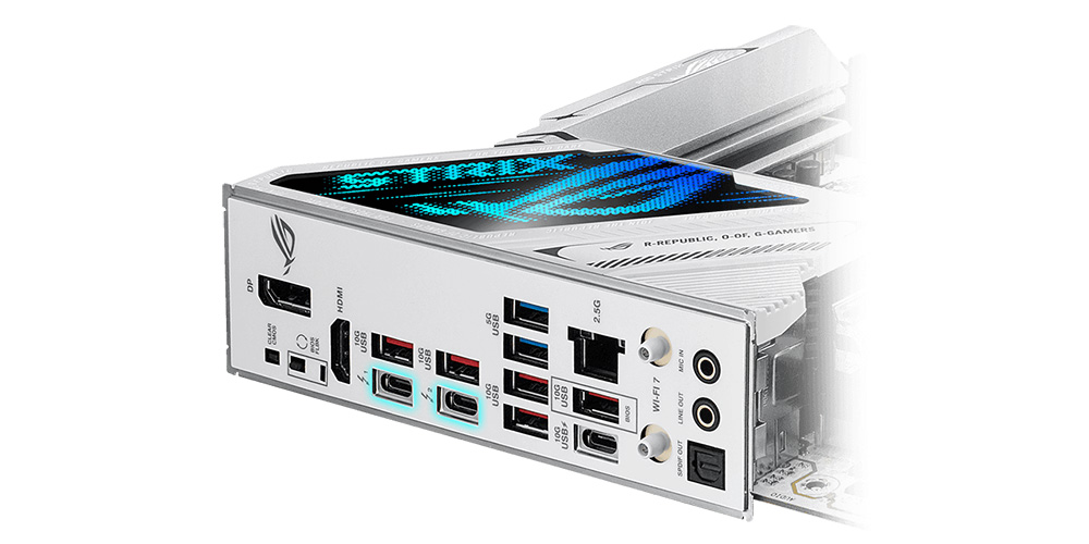 ROG Strix Z890-A Gaming WiFi ASUS ROG Strix Z890-A Gaming WiFi 8600MHz (OC) DDR5 Soket LGA1851 M.2 HDMI DP ATX Anakart h15