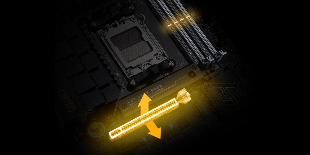 TUF GAMING B650M-E WIFI ASUS TUF Gaming B650M-E WiFi 6400MHz (OC) DDR5 Soket AM5 M.2 HDMI Mini DP mATX Anakart h15