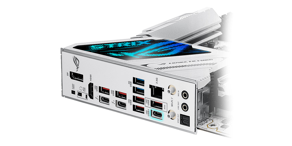 ROG Strix Z890-A Gaming WiFi ASUS ROG Strix Z890-A Gaming WiFi 8600MHz (OC) DDR5 Soket LGA1851 M.2 HDMI DP ATX Anakart h16