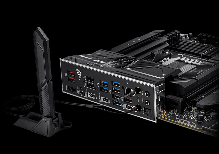ROG STRIX X870E-H GAMING WIFI7 ASUS ROG Strix X870E-H GAMING WIFI7 8000MHz (OC) DDR5 Soket AM5 M.2 HDMI ATX Anakart h16