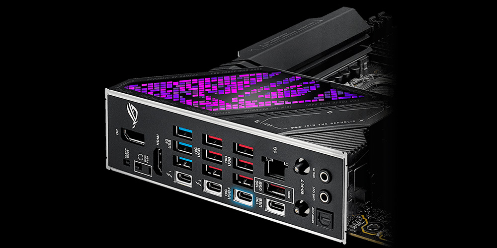 ROG Strix Z890-E Gaming WiFi ASUS ROG Strix Z890-E Gaming WiFi 8800MHz (OC) DDR5 Soket LGA1851 M.2 HMDI DP ATX Anakart h18
