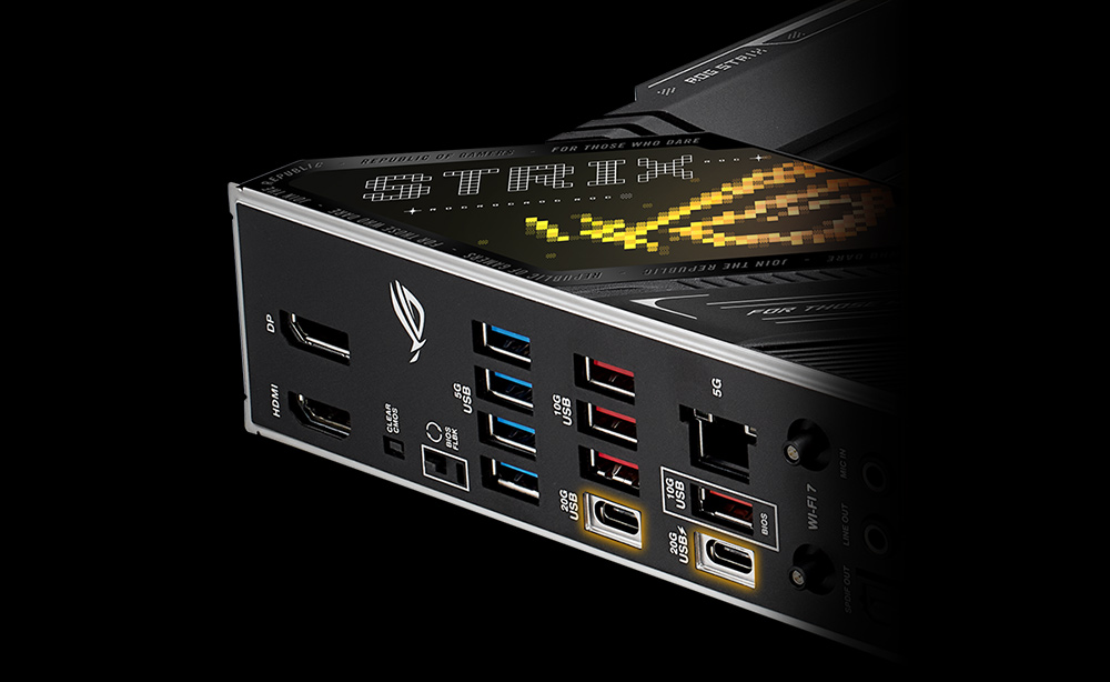 ASUS ROG STRIX Z890-H GAMING WIFI 9066MHz (OC) DDR5 Soket LGA1851 M.2 HDMI DP ATX Anakart h20