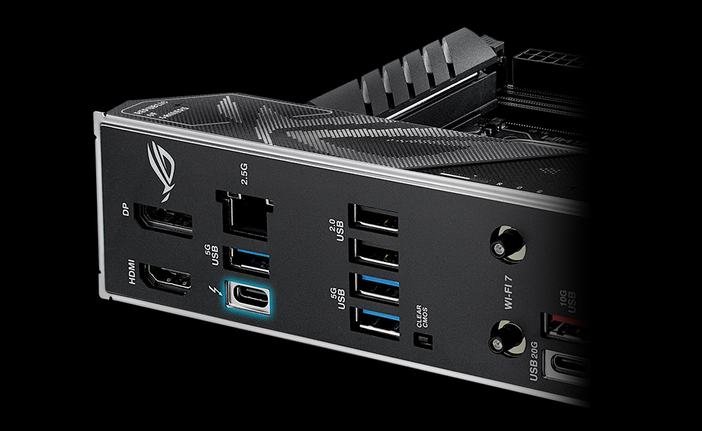 ASUS ROG Strix B860-I Gaming WiFi 9066MHz (OC) DDR5 Soket LGA1851 M.2 HDMI DP Thunderbolt Mini-ITX Anakart h19