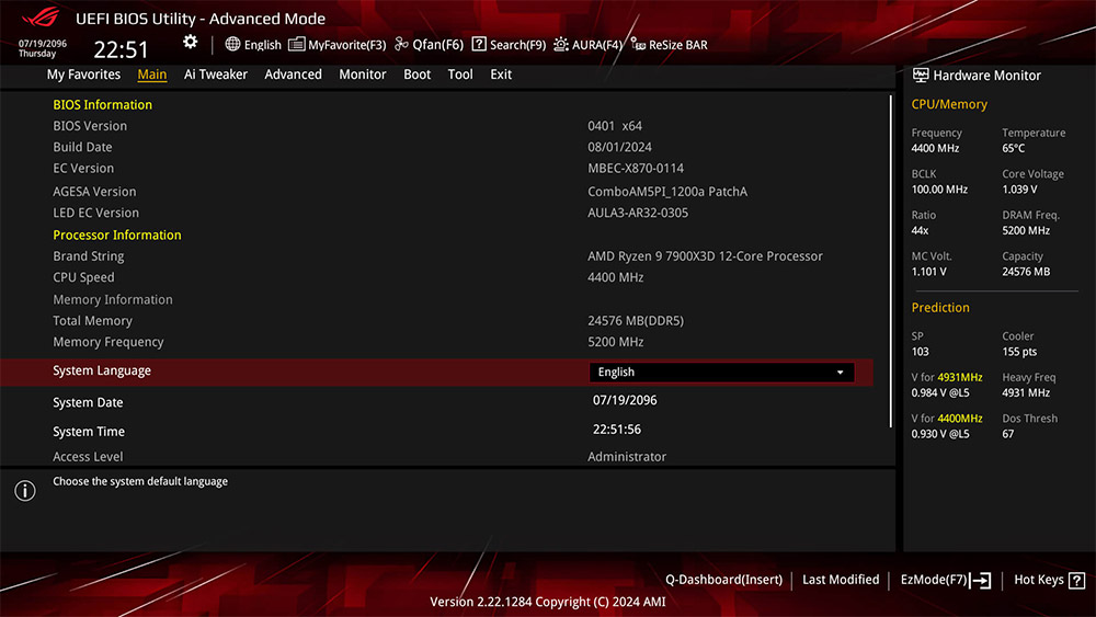ROG STRIX X870E-H GAMING WIFI7 ASUS ROG Strix X870E-H GAMING WIFI7 8000MHz (OC) DDR5 Soket AM5 M.2 HDMI ATX Anakart h19
