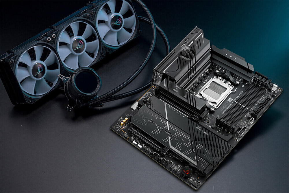 ROG STRIX X870E-H GAMING WIFI7 ASUS ROG Strix X870E-H GAMING WIFI7 8000MHz (OC) DDR5 Soket AM5 M.2 HDMI ATX Anakart h20