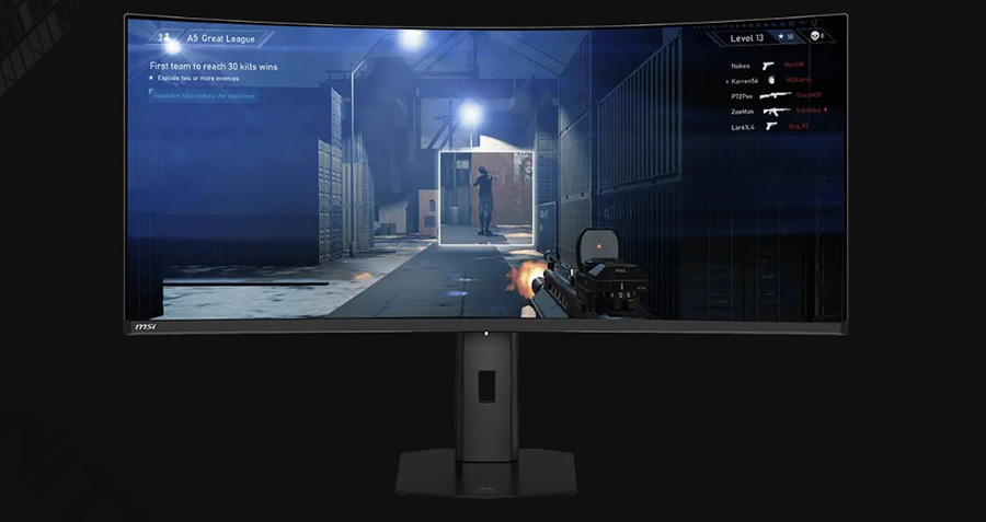 MSI MAG 341CQP QD-OLED X28 34.18 inç 280Hz 0.03ms UWQHD Adaptive Sync Kavisli Gaming Monitör h23