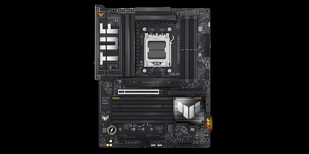 TUF GAMING X870-PLUS WIFI ASUS TUF Gaming X870-PLUS WiFi 8000MHz(OC) DDR5 Soket AM5 M.2 HDMI ATX Anakart h25