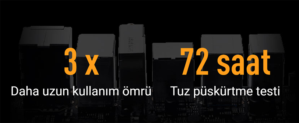 TUF GAMING X870E-PLUS WIFI7 ASUS TUF GAMING X870E-PLUS WIFI7 8000MHz (OC) DDR5 Soket AM5 M.2 HDMI ATX Anakart h28
