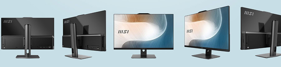 MSI MODERN AM272P 1M-1293XEU Intel Core 5-120U 16GB DDR5 512GB SSD 27 inç Full HD FreeDos All In One Bilgisayar h3