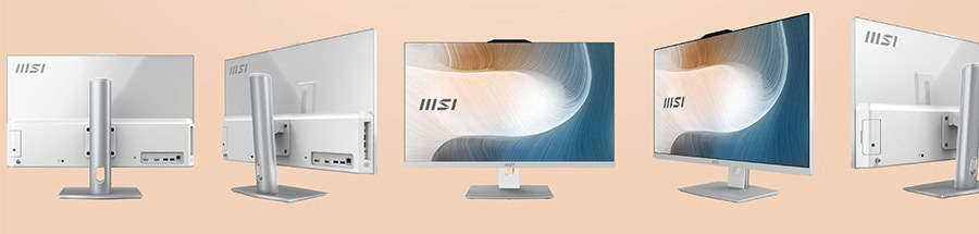 MSI MODERN AM272P 1M-1294XEU Intel Core 5-120U 16GB DDR5 512GB SSD 27 inç Full HD FreeDos Beyaz All In One Bilgisayar h3