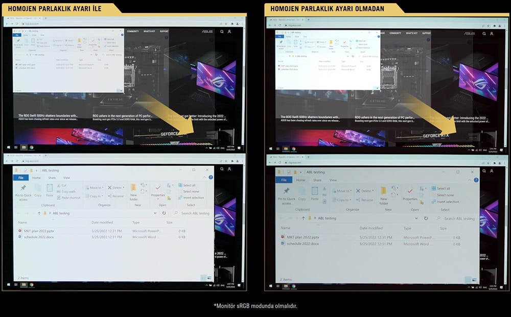 PG27AQWP-G ASUS ROG Swift OLED PG27AQWP-G EDITION 20. Yıl 26.5 inç 720 HD - 540Hz 2K QHD Dual-Mode 0.02ms Adaptive Sync Tandem WOLED Pivot Gaming Monitör h30