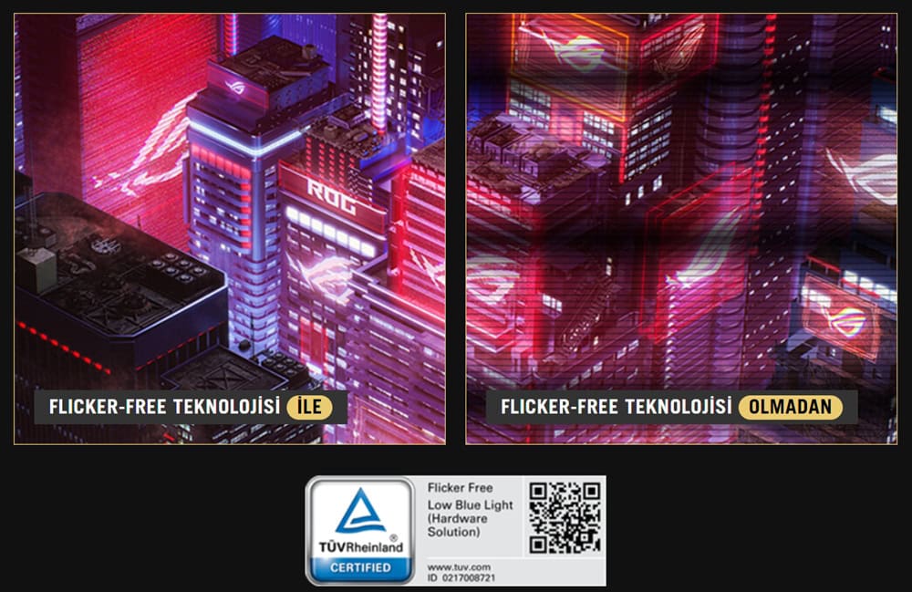 PG27AQWP-G ASUS ROG Swift OLED PG27AQWP-G EDITION 20. Yıl 26.5 inç 720 HD - 540Hz 2K QHD Dual-Mode 0.02ms Adaptive Sync Tandem WOLED Pivot Gaming Monitör h34