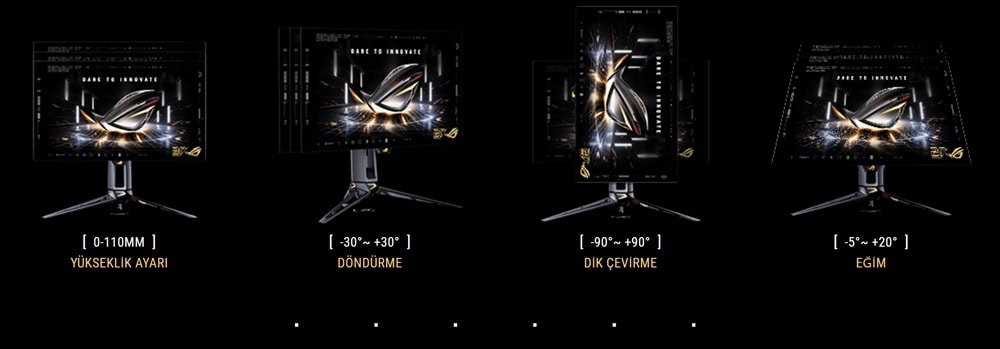 PG27AQWP-G ASUS ROG Swift OLED PG27AQWP-G EDITION 20. Yıl 26.5 inç 720 HD - 540Hz 2K QHD Dual-Mode 0.02ms Adaptive Sync Tandem WOLED Pivot Gaming Monitör h36