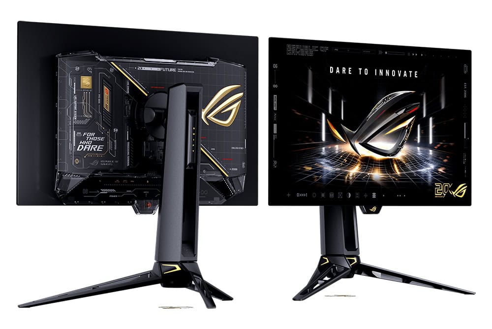 PG27AQWP-G ASUS ROG Swift OLED PG27AQWP-G EDITION 20. Yıl 26.5 inç 720 HD - 540Hz 2K QHD Dual-Mode 0.02ms Adaptive Sync Tandem WOLED Pivot Gaming Monitör h3