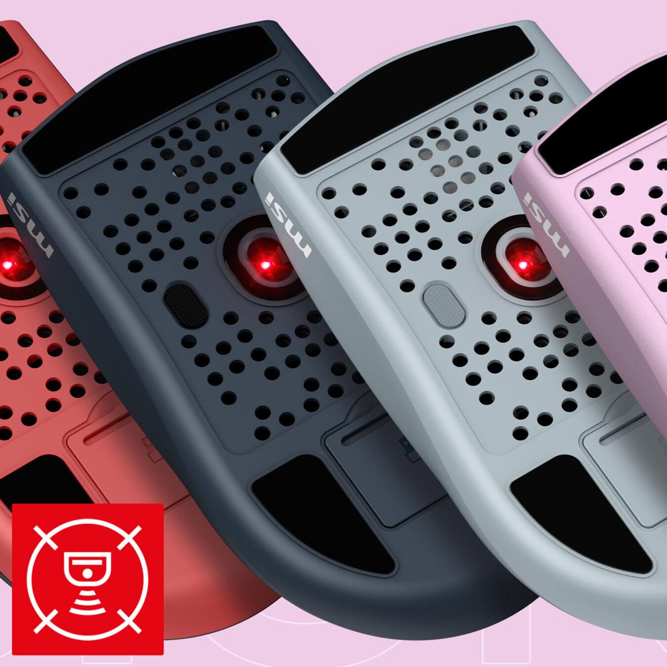 MSI FORGE GM340 WIRELESS PAW3311 optik sensör