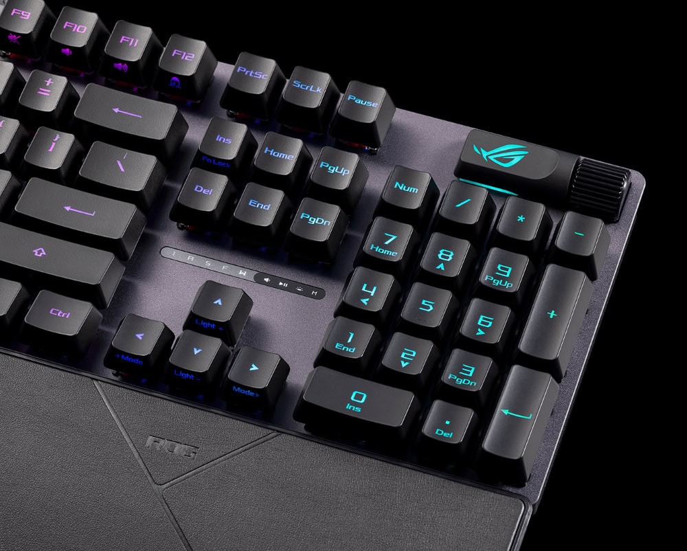 ASUS ROG Strix Scope II RX Red Switch RGB Kablolu İngilizce Mekanik Gaming Klavye h6