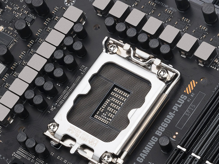 TUF GAMING B860M-PLUS ASUS TUF Gaming B860M-PLUS 8800MHz (OC) DDR5 Soket LGA1851 M.2 HDMI DP mATX Anakart h6
