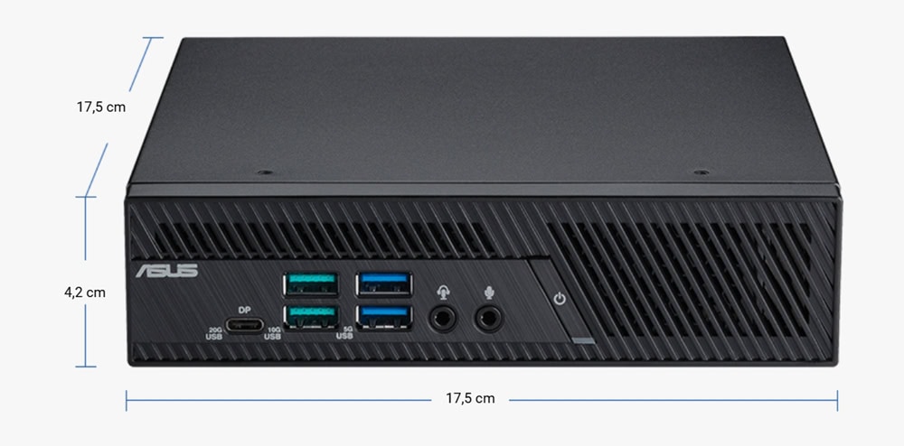 PB64-B50060MH ASUS PB64-B50060MH Intel Ultra 5-225 16GB DDR5 256GB SSD FreeDos Mini Bilgisayar h8